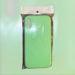 iPhone XR light green phone case